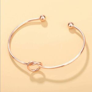 5/$25 KNOT ROSE GOLD CUFF
